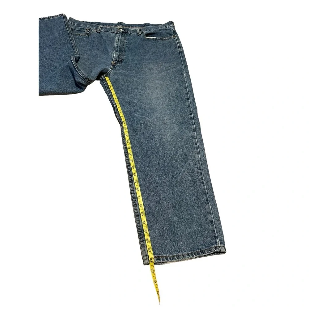 Levis Jeans Mens Size 40x30 Blue Denim Medium Wash 550 Relaxed Fit 100%‎ Cotton